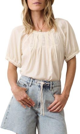Marine Layer Celina Puff Top in Antique White at Nordstrom, Size X-Small
