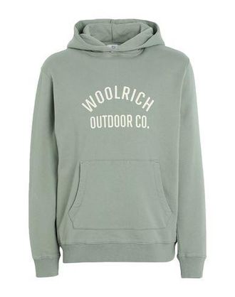 Woolrich ORGANIC COTTON SCRIPT HOODIE