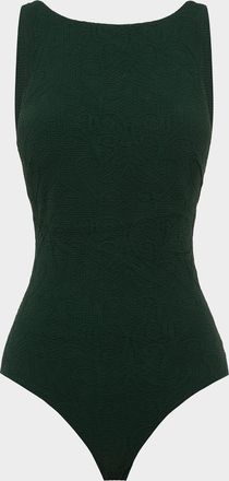 Aqua Blu Australia Julia Embossed One-Piece Swimsuit