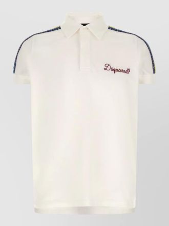 Dsquared2 be proud cotton polo shirt