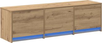 vidaXL Mueble De Tv Roble Artisan Madera De Ingenier&iacute;a Vidaxl