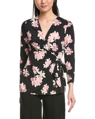 Anne Klein Wrap Top