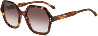 Isabel Marant IM 0152/S Zonnebril - Dames - Zonnebrillen - Bruin - 55 MM - Polyester - Accessoires