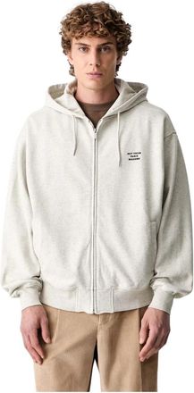 Dr&ocirc;le de Monsieur Zip-throughs - Heren - Vesten met rits - Grijs - L - Hoodies & sweatvesten