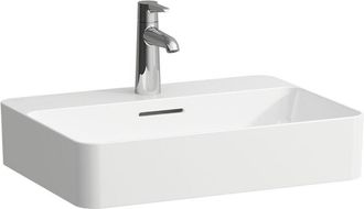 Laufen Laufen Val Lavabo Bol, 3 Agujeros Para Grifo, Sin Rebosadero