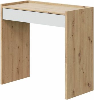 Forés Fores - Mesa Estudio con cajon Noa Roble Blanco