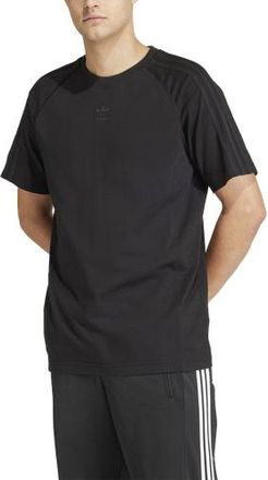 adidas Mens adidas Originals SST Bonded T-Shirt - Black/Black Size XXL
