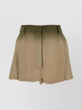 Prada silk shorts