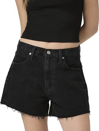 Paige Archie Raw Hem Black Dove Short