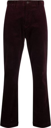 Polo Ralph Lauren corduroy straight-leg trousers - men - Cotton/Spandex/Elastane - S - Red
