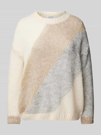 Zabaione Strickpullover mit Woll-Anteil in Beige, Gr&ouml;&szlig;e M/L