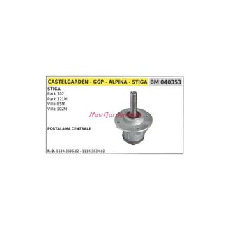 STIGA Sports Cubo De Cuchilla Para Park 102 121m Stiga 040353 Tractor Cortac&eacute;sped Con Conductor