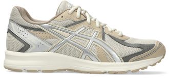 Asics Sneaker ASICS JOG 100S, Damen, Gr. 37,5, silber (oatmeal, pure silber), Synthetik, Schuhe Sneaker