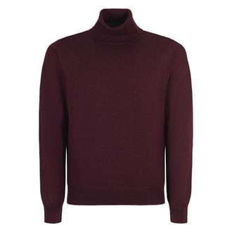 Tagliatore Turtlenecks, male, Red, XL, Turtleneck Jumper