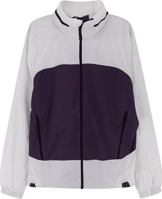 The North Face HKE Utility Wind Jacket - Heren - Windbreakers - Veelkleurig - L - Nylon - Fitness