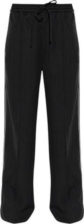 Gestuz GZalezia HW Pants - Dames - Wijde Broeken - Zwart - XL - Polyester - Broeken