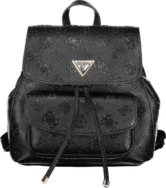 Guess Zwarte Damesrugzak Cresidia - Dames - Rugzakken - Zwart - ONE Size - Tassen