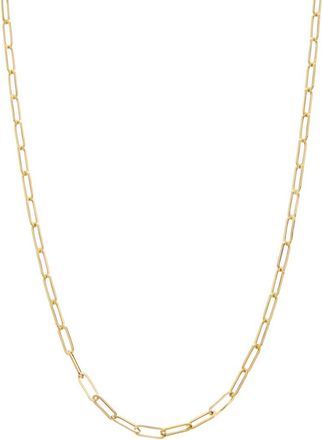 Italian Gold, Inc 10K 3.2Mm Polished Paperclip Chain