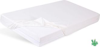 OEM S&aacute;bana Bajera Bamb&uacute; 190x210, 200x220, Blanco01, Matex