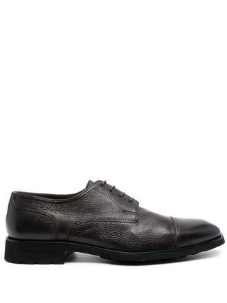 Casadei Brogues Anticato in pelle - Marrone