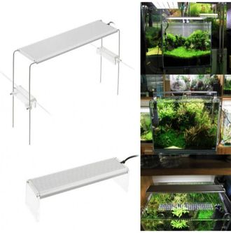 Trade Shop Traesio - Lampada 18w Luce Plafoniera Allungabile Estendibile 36 Led Per Acquario 45-60 Cm - - Trade Shop