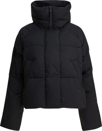 Canada Goose Winter Jackets, female, Black, Size: L Black Down Jacket Aw25