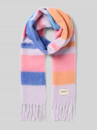 Barts Schal mit Fransen Modell Eluzabeth in Flieder, Gr&ouml;&szlig;e 1