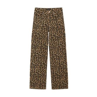 Anine Bing Wide Jeans, female, Multicolor, Size: W29 Hugh Jeans