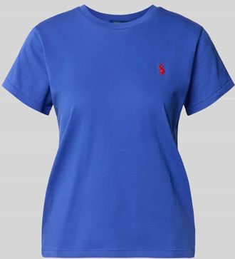 Polo Ralph Lauren Regular Fit T-Shirt aus reiner Baumwolle in Royal, Gr&ouml;&szlig;e XXL