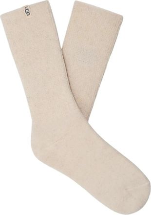 UGG Shealy Cozy Crew Sok - Dames - Ondergoed - Beige - Maat: ONE Size Wol