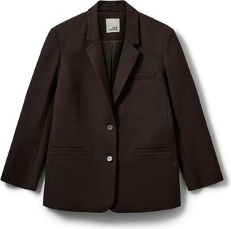 Sofie Schnoor Blazers - Dames - Blazers - Bruin - S - Leer - Jassen