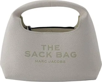 Marc Jacobs Womens Shoulder Bag White Cowhide