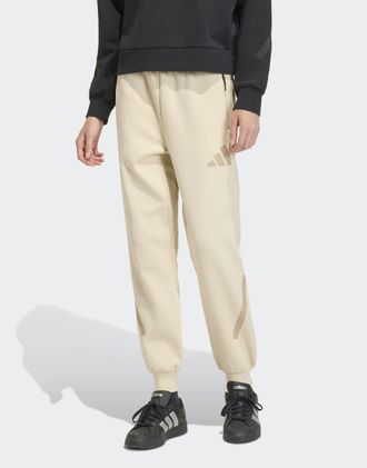 adidas Z.N.E. - Pantaloni color lino cristallo-Neutro