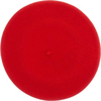Borsalino Basco di Lana - Dames - Hoeden - Rood - ONE Size - Wol - Accessoires
