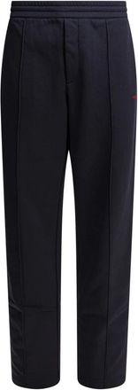 Alexander McQueen Trainingsbroeken - Heren - Sweatpants - Blauw - M - Katoen - Broeken