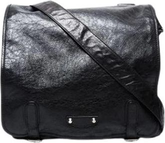 Balenciaga Pre-owned Cross Body Bags, female, Black, Size: ONE SIZE Pre-owned Vintage Shoulder Bag