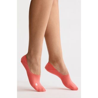 Zella Assorted 3-Pack No-Show Sneaker Socks in Coral Sharon at Nordstrom, Size 6-8.5