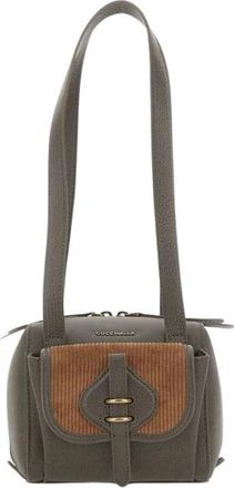 Coccinelle Mavery Pocket Small - Dames - Schoudertassen - Groen - ONE Size - Katoen - Tassen