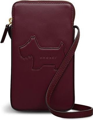 Radley London Hadley Lane Medium Phone Crossbody Bag in Dark Cherry at Nordstrom Rack