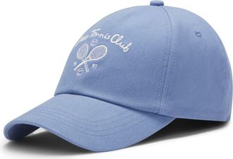 BOSS Tennis Club Adjustable 6-Panel Baseball Cap in Light/Pastel Blue at Nordstrom