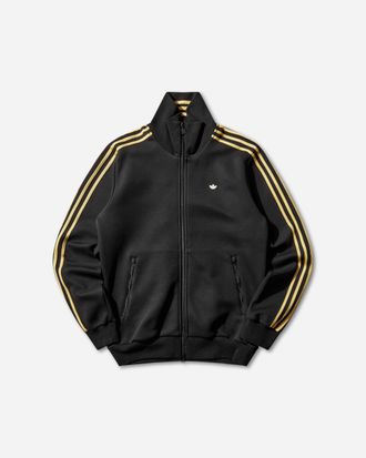 adidas Men s Classic Tipped Stripes Track Top Black