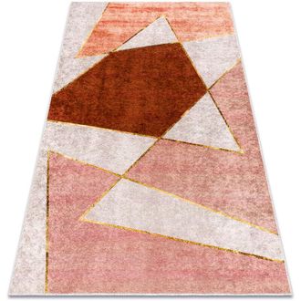 RugsX Rugsx - miro 52097.802 washing carpet Geometric anti-slip - pink pink 160x220 cm