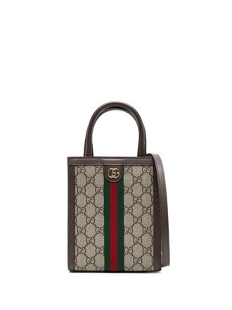 Gucci Kleine Ophidia GG shopper - Beige