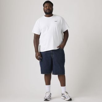 Levi's 469 Loose Shorts (Big & Tall) - Mens - 44 - Dark Wash / Active Run