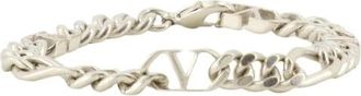 Valentino Garavani Accessories - Heren - Armbanden - Grijs - M - Accessoires