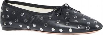 Loeffler Randall Womens Landon Flats In Black Silver