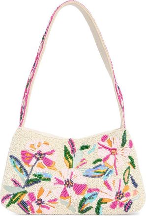 Jessica McClintock Juniper Beaded Shoulder Bag in Multi Floral at Nordstrom Rack