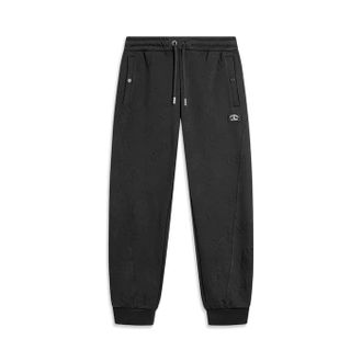 Li-Ning Way of Wade Love & Passion Embroidered Sweat Pants Black AKLU017-1