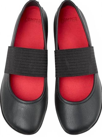 Camper Womens Right Nina Ballet Flat In Black