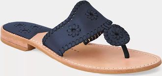 Lilly Pulitzer Jack Rogers Jacks Leather Flat Sandal